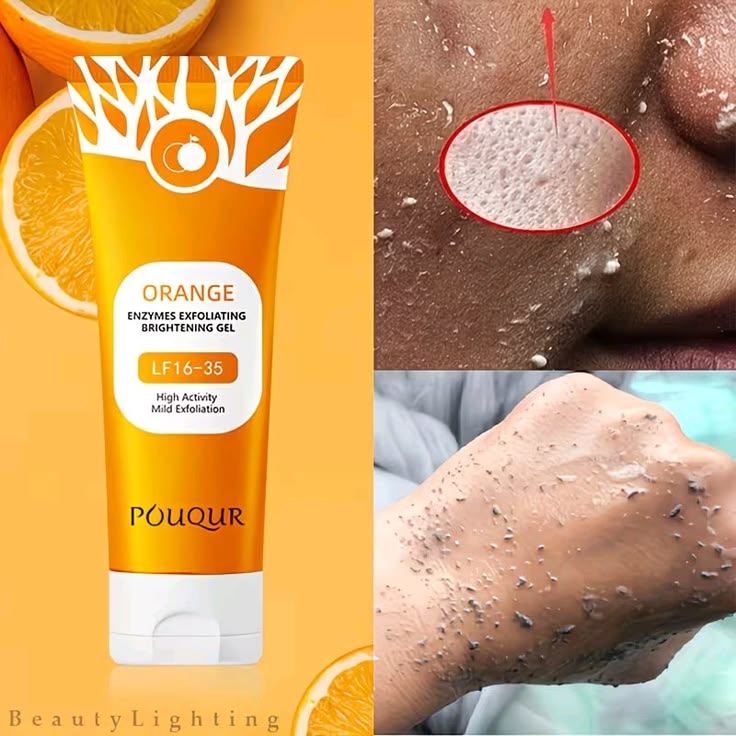 Orange Enzymes Exfoliating Brightening Gel LF16-35